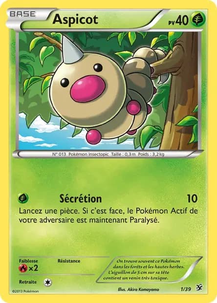 Weedle — Kalos Starter Set