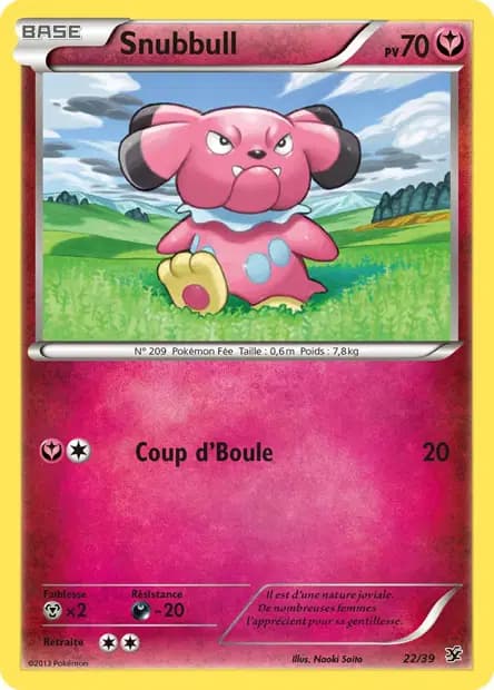 Snubbull — Kalos Starter Set