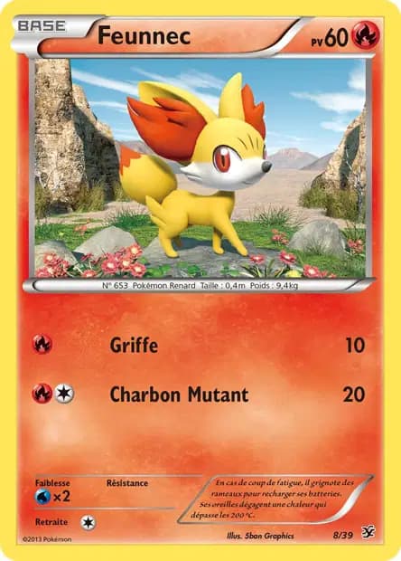 Fennekin — Kalos Starter Set