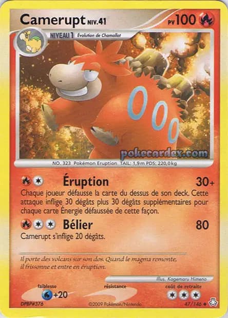 Camerupt — Legends Awakened
