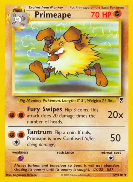 Primeape — Legendary Collection