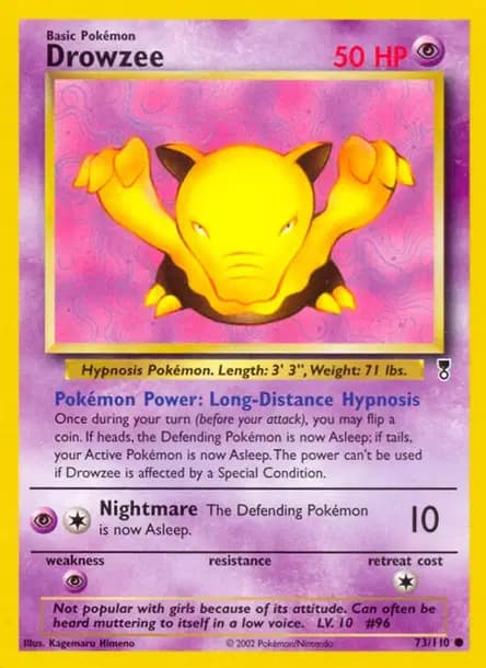 Drowzee — Legendary Collection