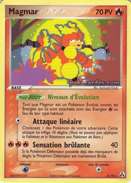 Magmar — EX Legend Maker