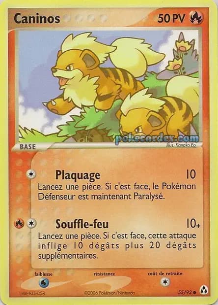 Growlithe — EX Legend Maker