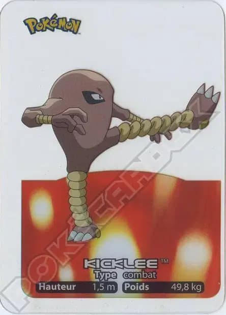 Hitmonlee — Lamincards 2005