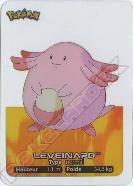 Chansey — Lamincards 2005
