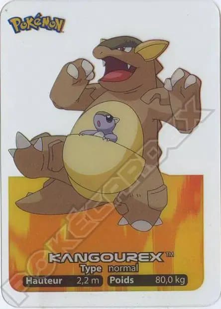Kangaskhan — Lamincards 2005