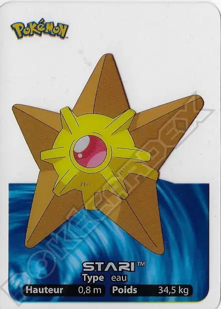 Staryu — Lamincards 2005