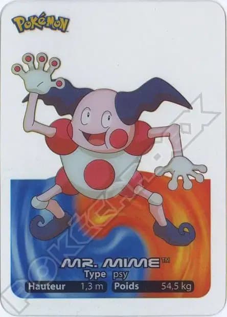 Mr. Mime — Lamincards 2005