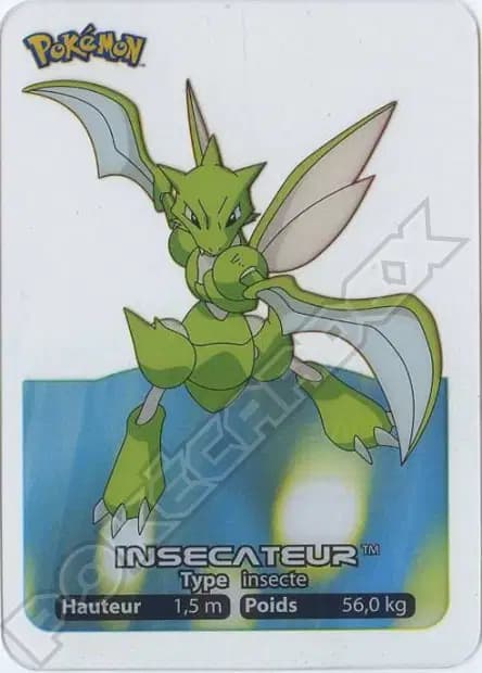 Scyther — Lamincards 2005