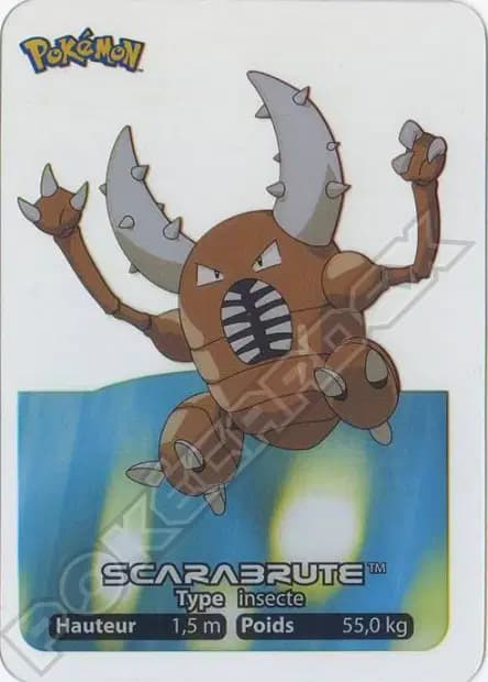 Pinsir — Lamincards 2005