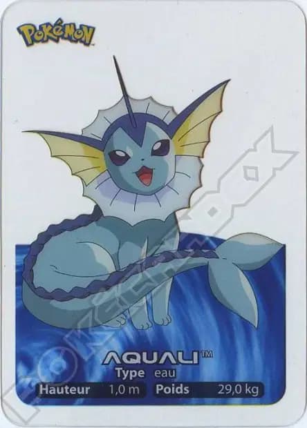 Vaporeon — Lamincards 2005