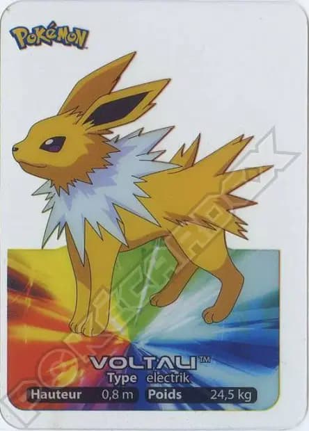Jolteon — Lamincards 2005