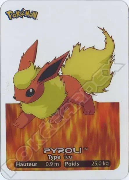 Flareon — Lamincards 2005