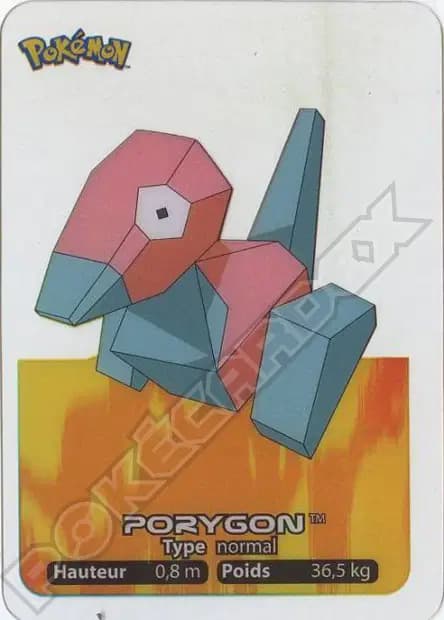 Porygon — Lamincards 2005
