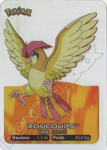Pidgeotto — Lamincards 2005