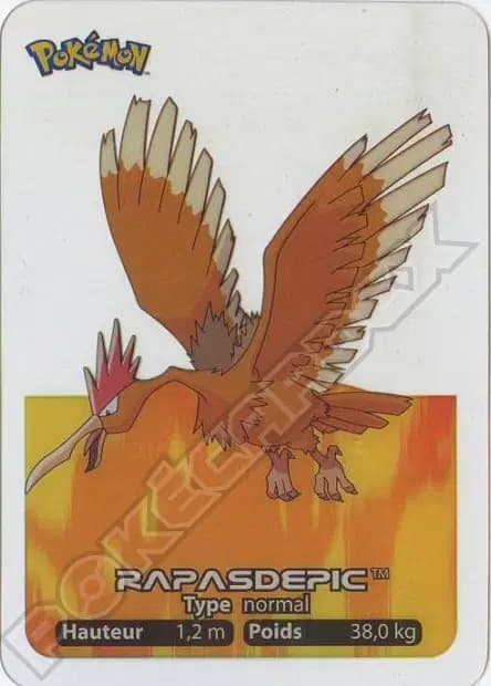 Fearow — Lamincards 2005