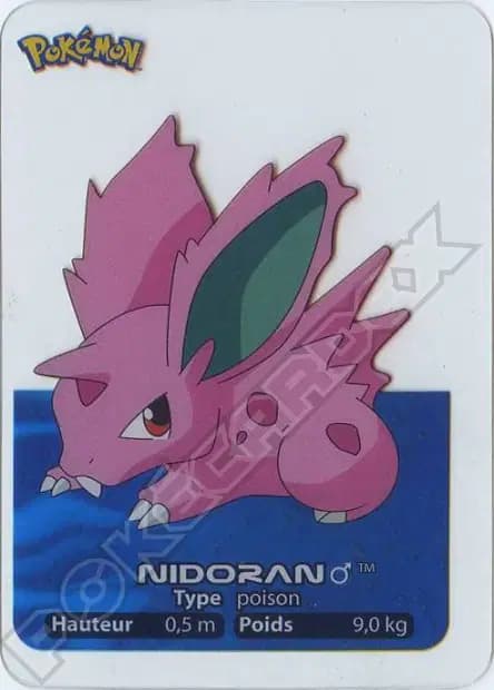 Nidoran♂ — Lamincards 2005