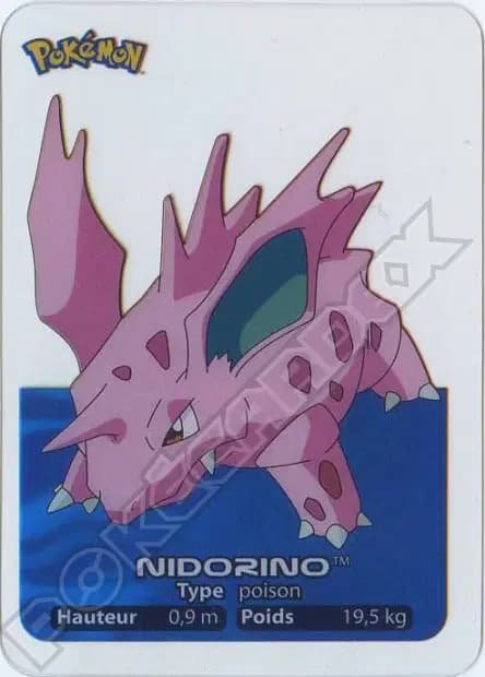 Nidorino — Lamincards 2005