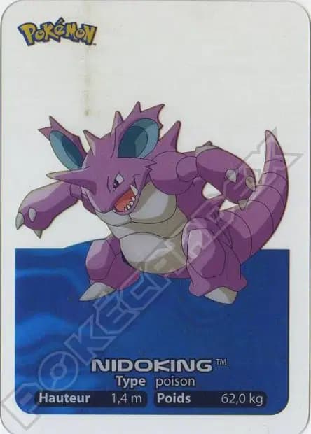 Nidoking — Lamincards 2005