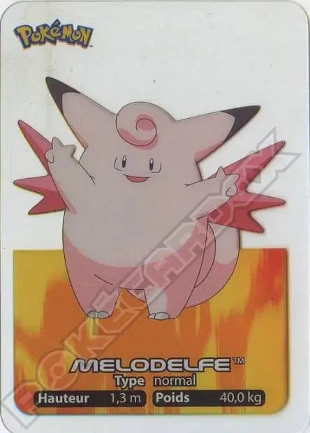Clefable — Lamincards 2005