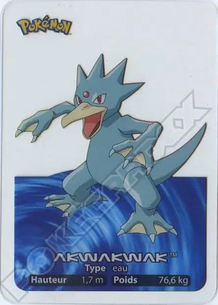 Golduck — Lamincards 2005