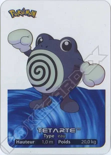 Poliwhirl — Lamincards 2005