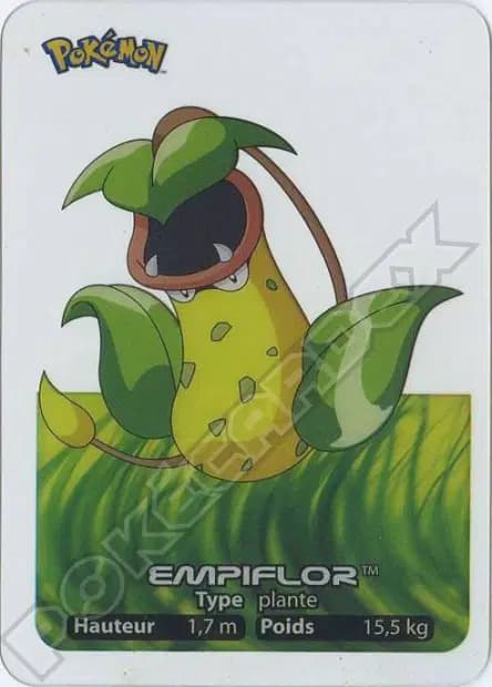 Victreebel — Lamincards 2005