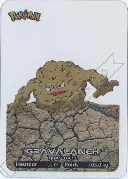 Graveler — Lamincards 2005