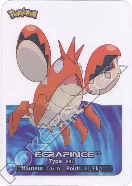 Corphish — Lamincards 2006
