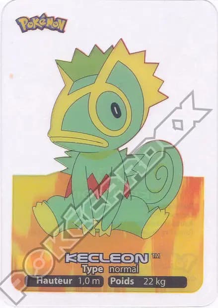 Kecleon — Lamincards 2006