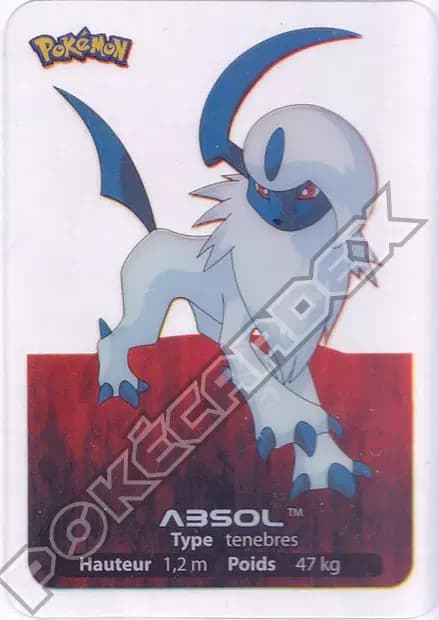 Absol — Lamincards 2006