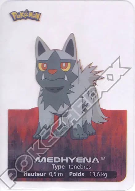 Poochyena — Lamincards 2006