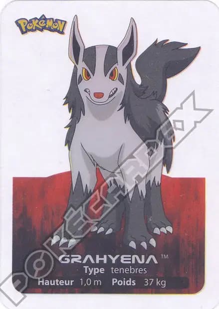 Mightyena — Lamincards 2006