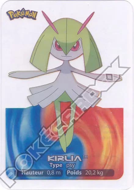 Kirlia — Lamincards 2006