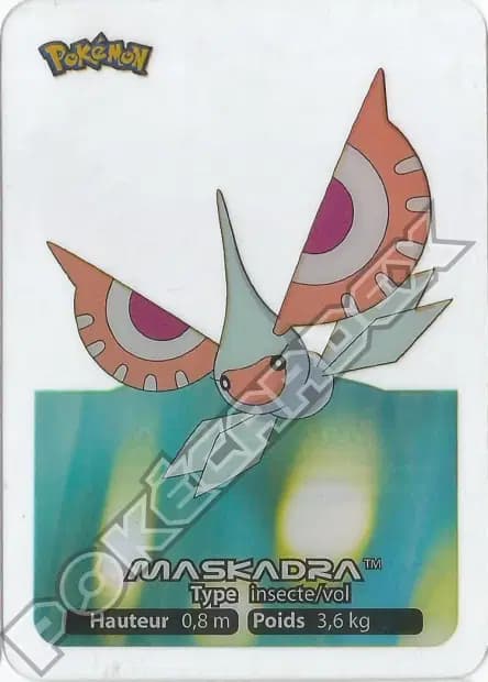 Masquerain — Lamincards 2006