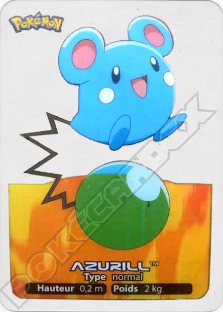 Azurill — Lamincards 2006