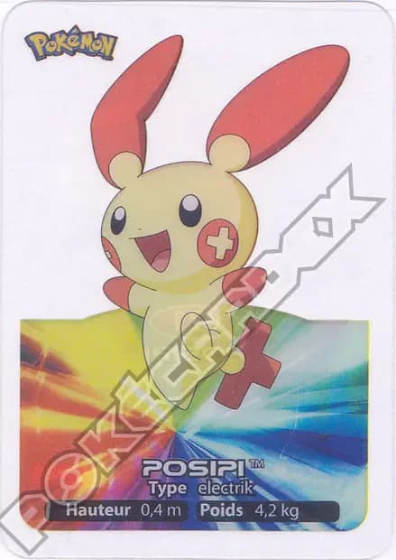 Plusle — Lamincards 2006