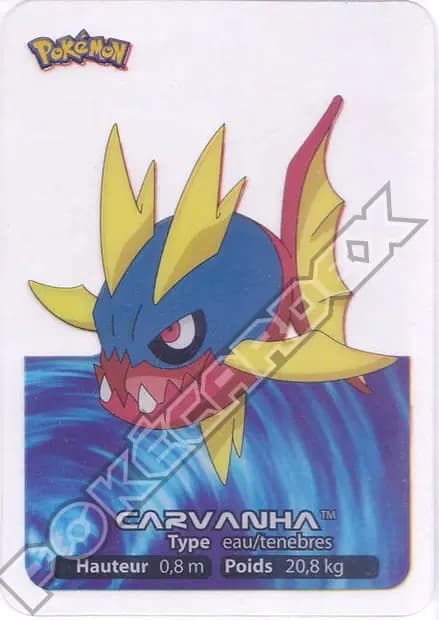 Carvanha — Lamincards 2006