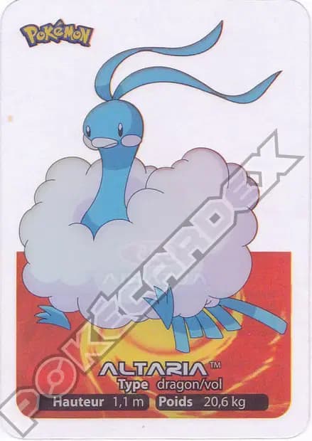 Altaria — Lamincards 2006