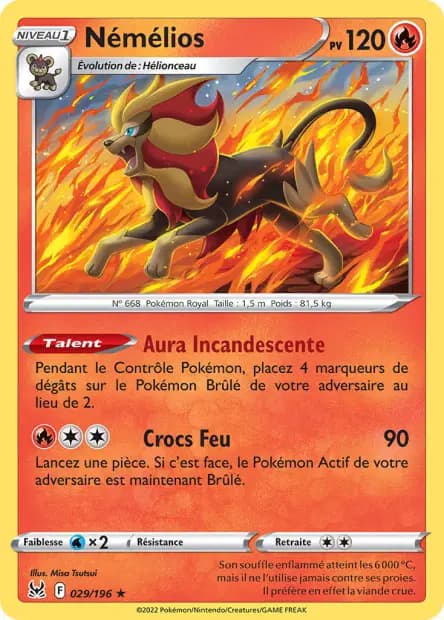 Pyroar — Lost Origin
