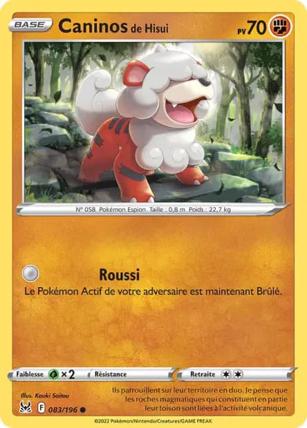 Growlithe — Lost Origin