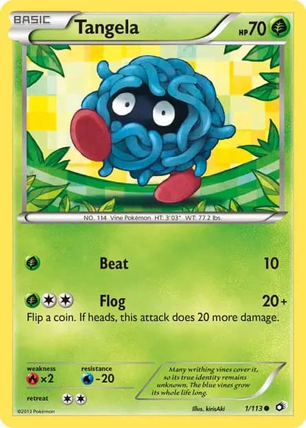 Tangela — Legendary Treasures