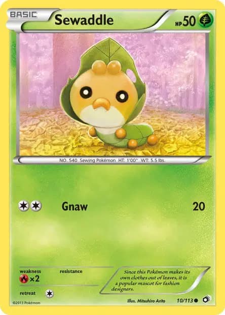 Sewaddle — Legendary Treasures