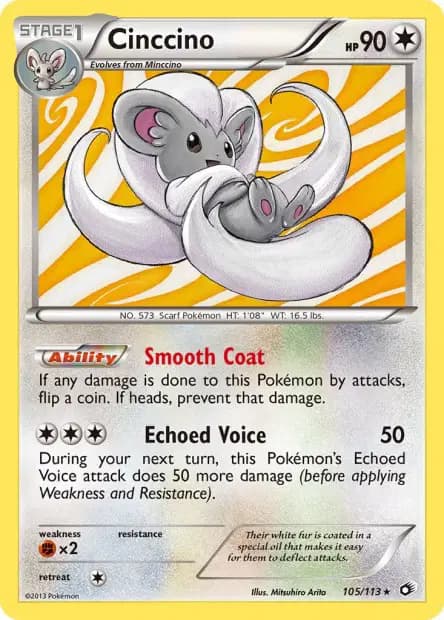 Cinccino — Legendary Treasures