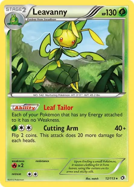 Leavanny — Legendary Treasures