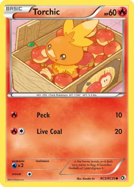 Torchic — Legendary Treasures
