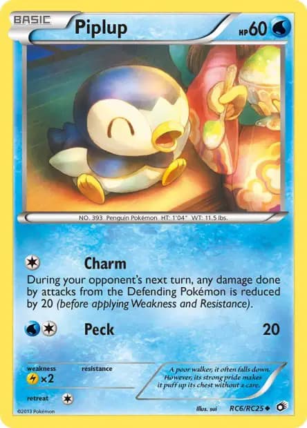 Piplup — Legendary Treasures