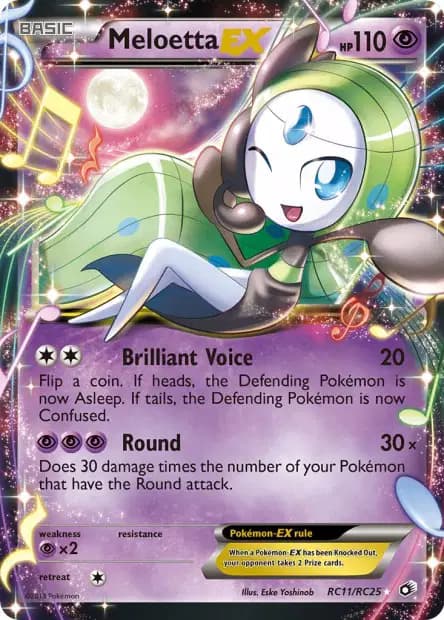 Meloetta — Legendary Treasures