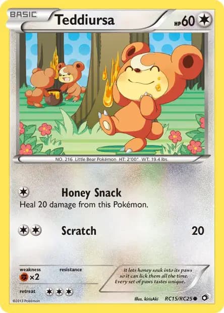 Teddiursa — Legendary Treasures